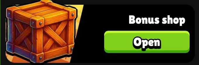 Sweep Jungle Bonus Shop