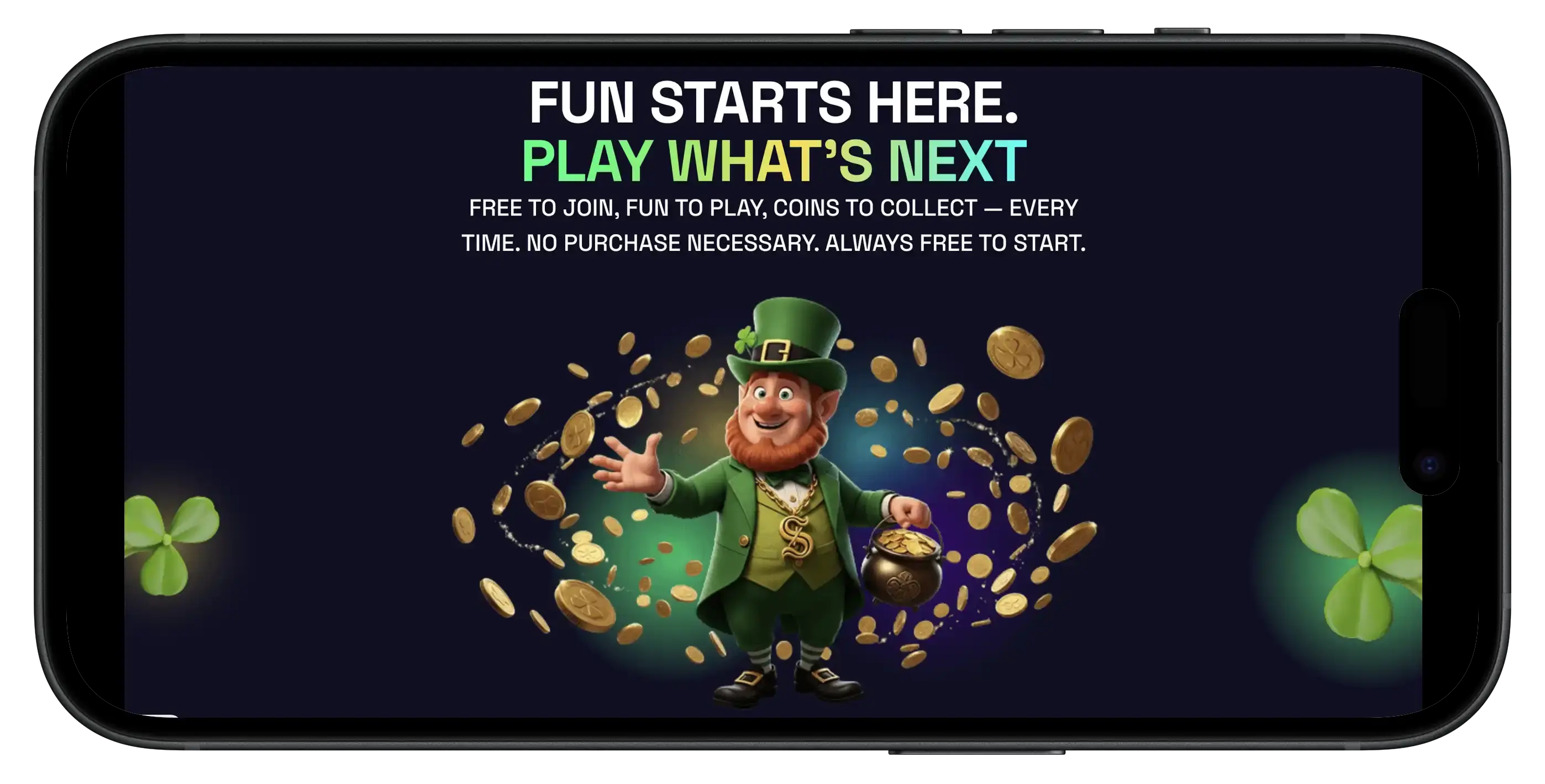 SweepNext Casino on mobile.
