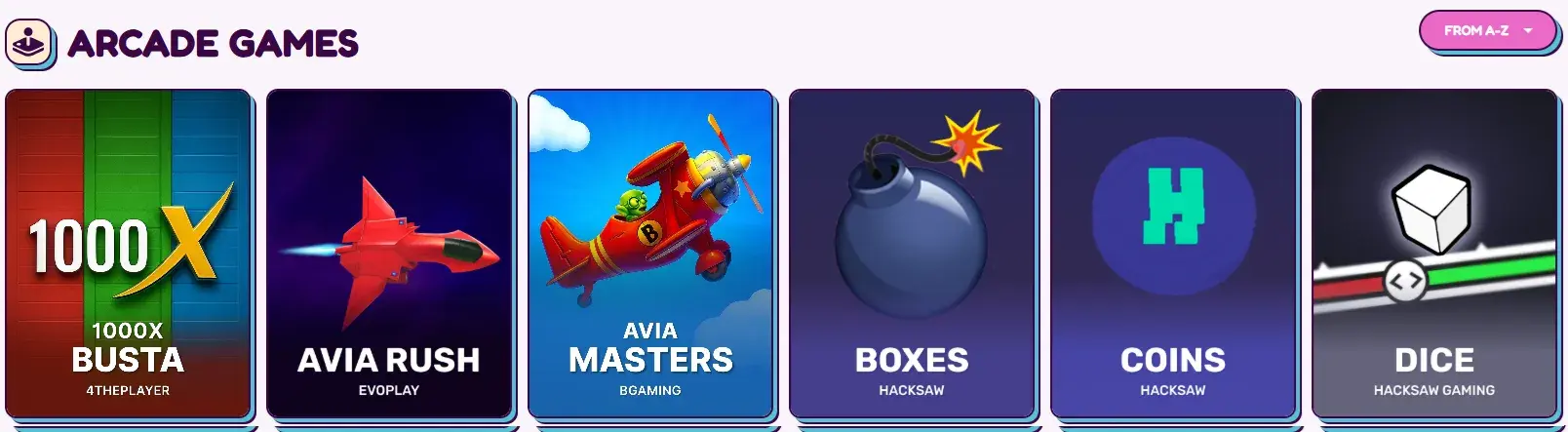 Sweet Sweeps Instant-Win Arcade Games