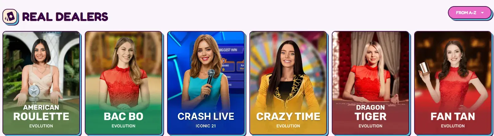 Sweet Sweeps Live Dealer Games