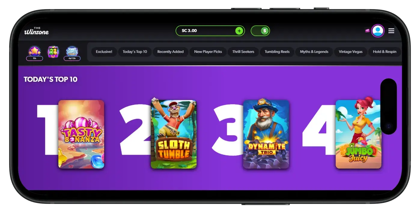 The Win Zone Casino Mobile