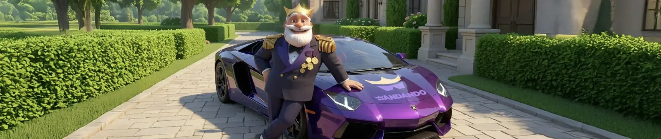 Wandando social casino icon and general image.