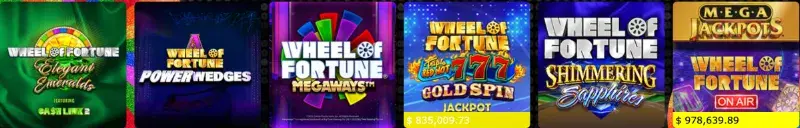 Wheel Of Fortune Exclusive Games