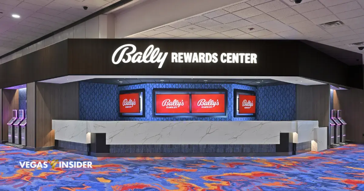 Example of a Bally Bet's Atlantic City Hotel & Bally Casino Rewards Club