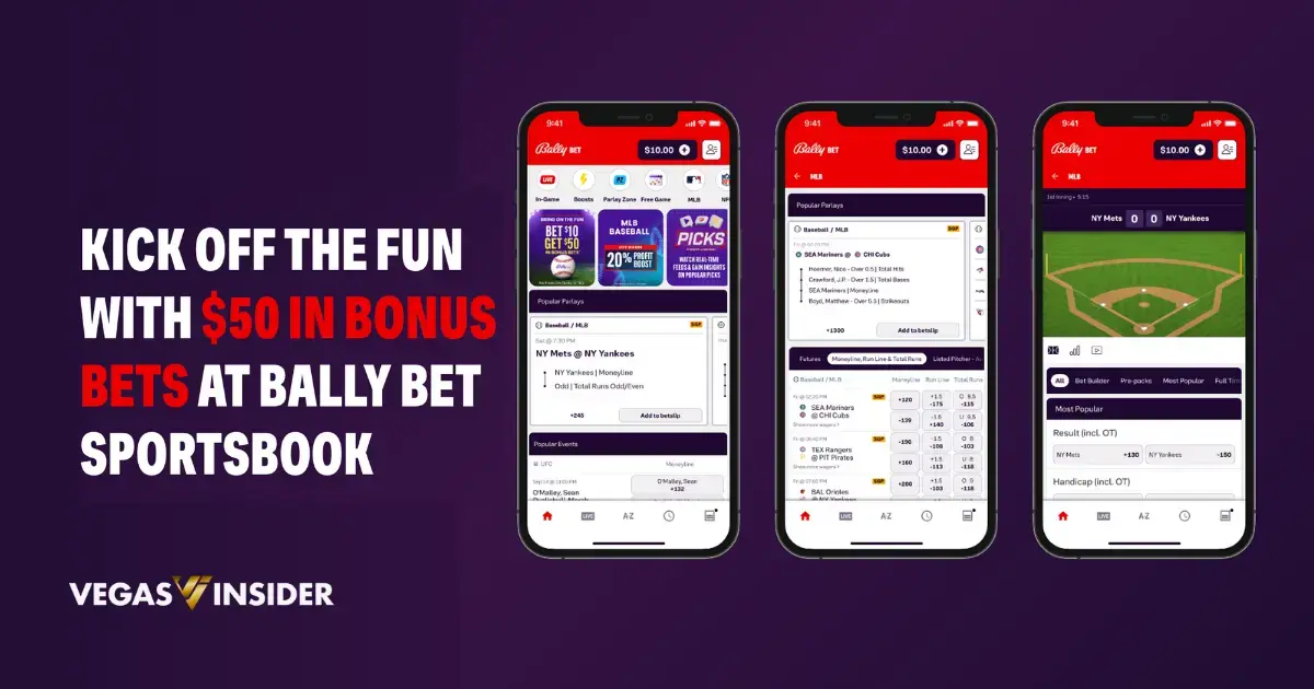 Bally Bet sportsbook promo: Get 50 in bonus bets