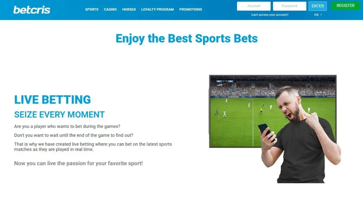 Betcris live betting