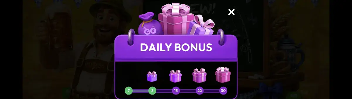 Crown Coins Casino Daily Bonus