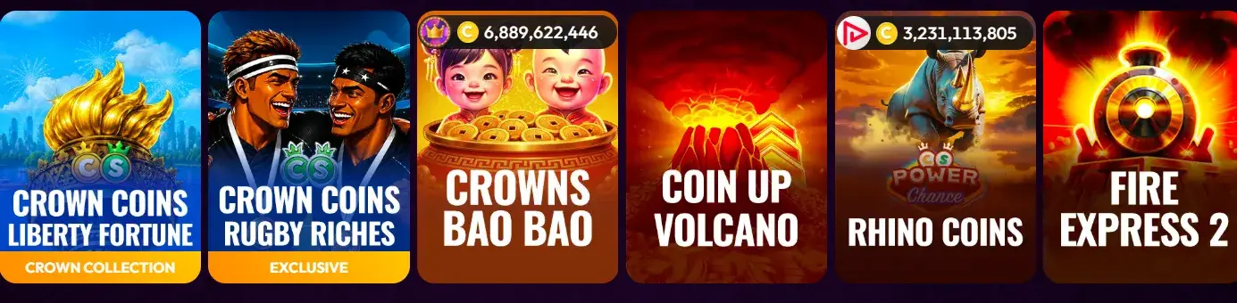 Crown Coins Casino Online Slots