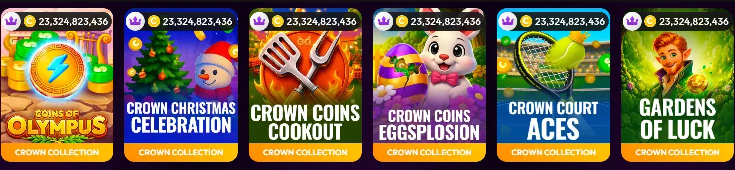 Crown Coins Casino Originals Games