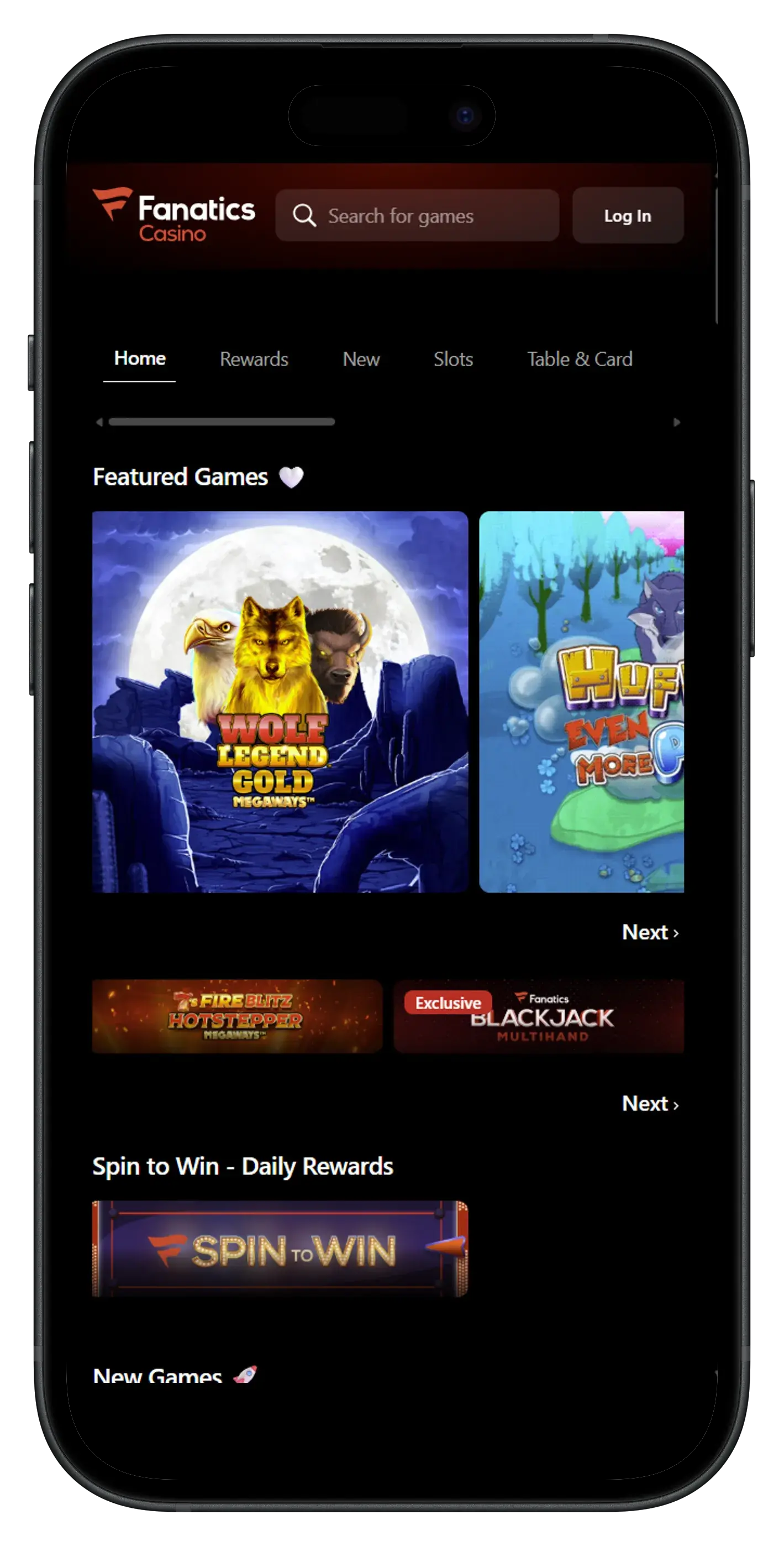 Fanatics Casino App
