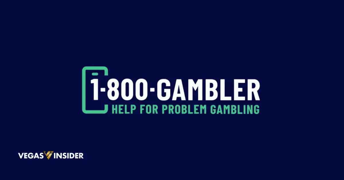 Got a gambling problem? Call 1-800-GAMBLER