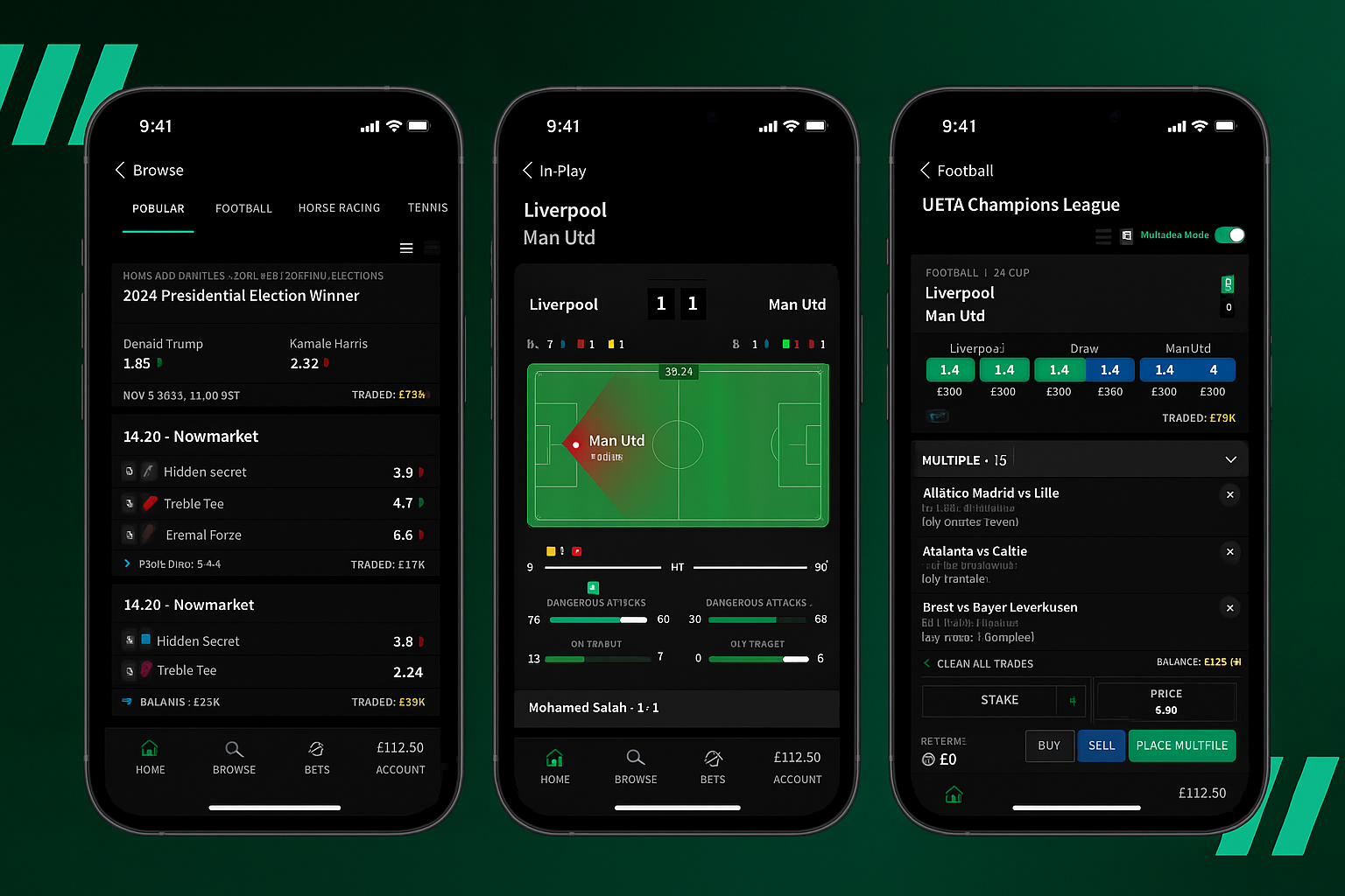 Smarkets app has a user-friendly design, live match data, and competitive exchange prices.