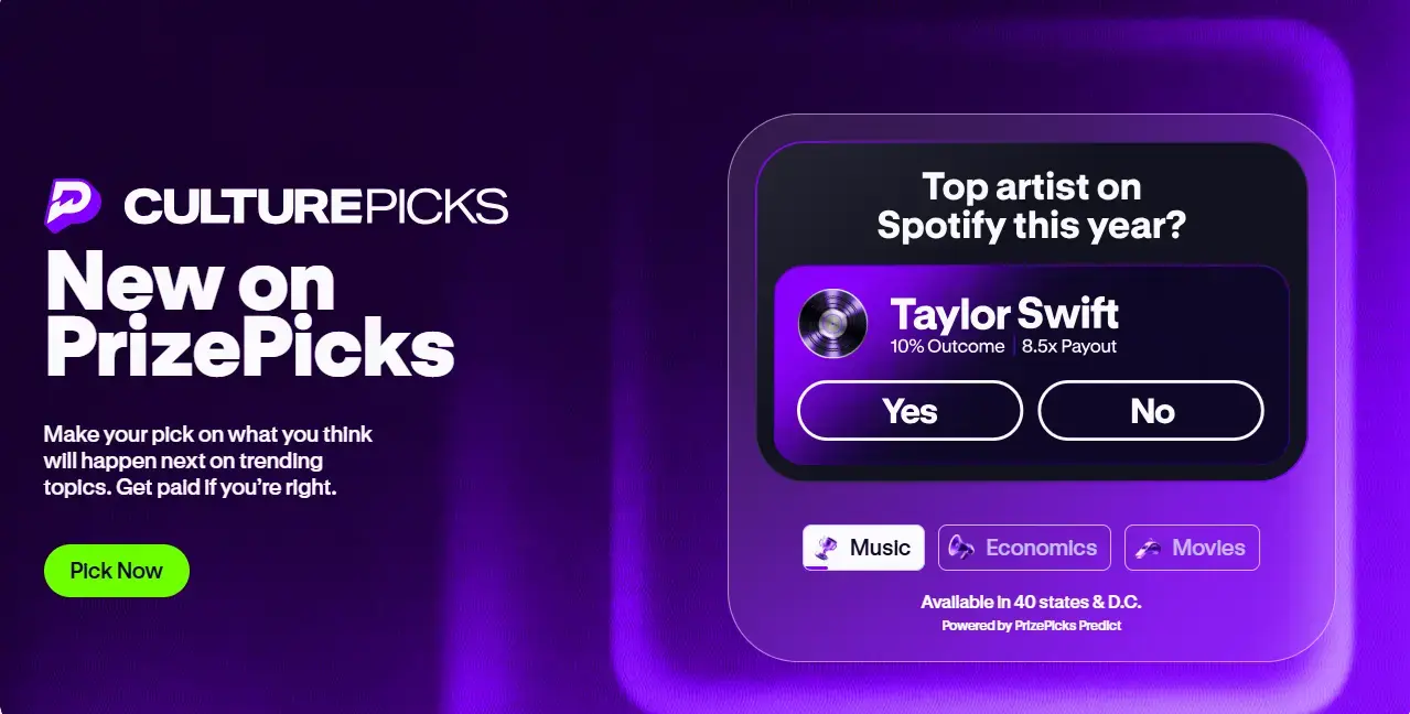 PrizePicks Culture Picks