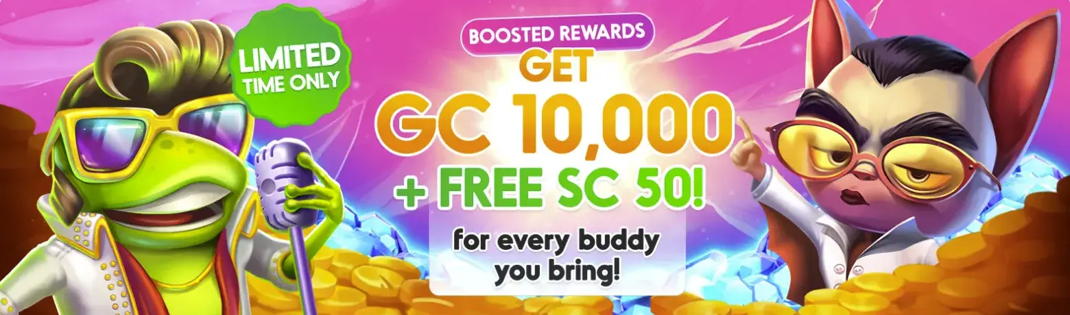 Pulsz Casino Refer-a-Friend Bonus