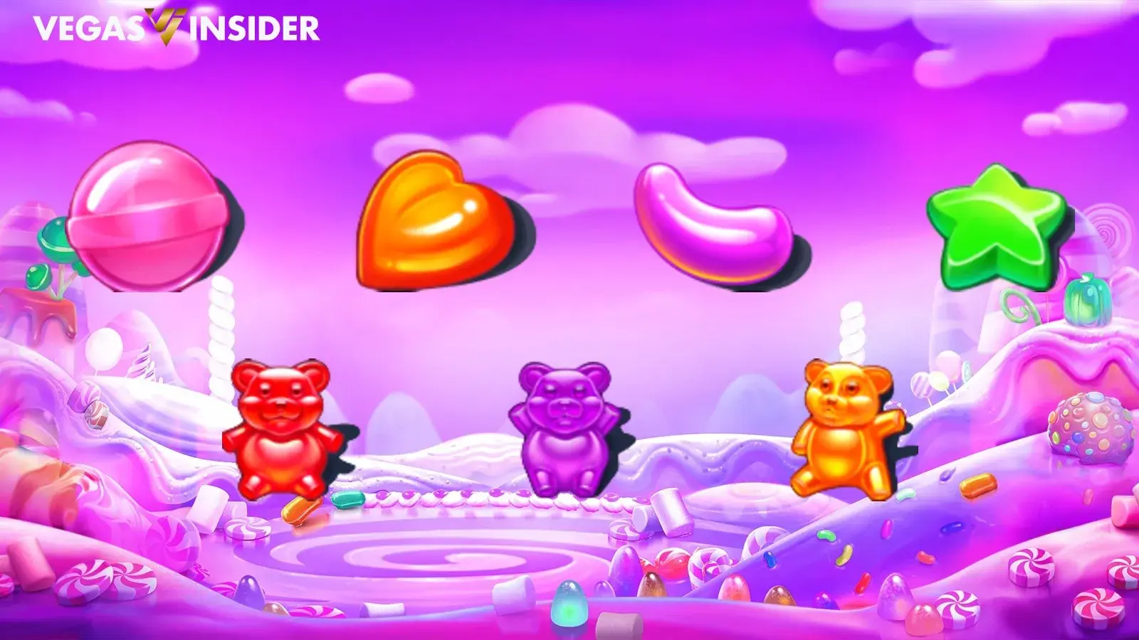 Sugar Rush 1000 Slot Symbols