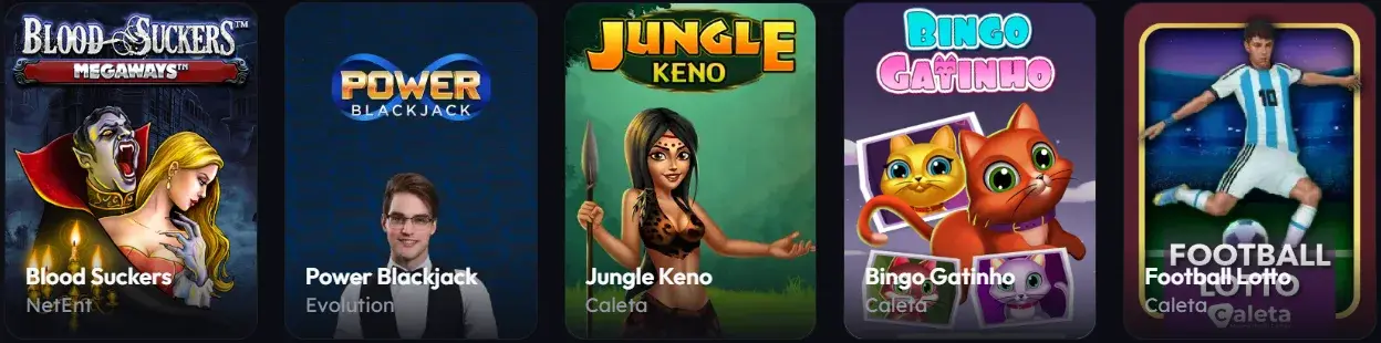 Sweep Las Vegas Casino Games