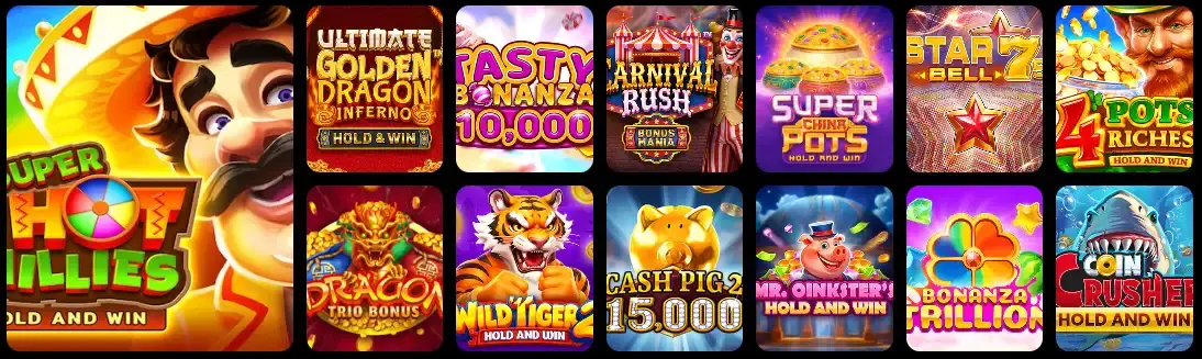 SweepJungle Casino Games