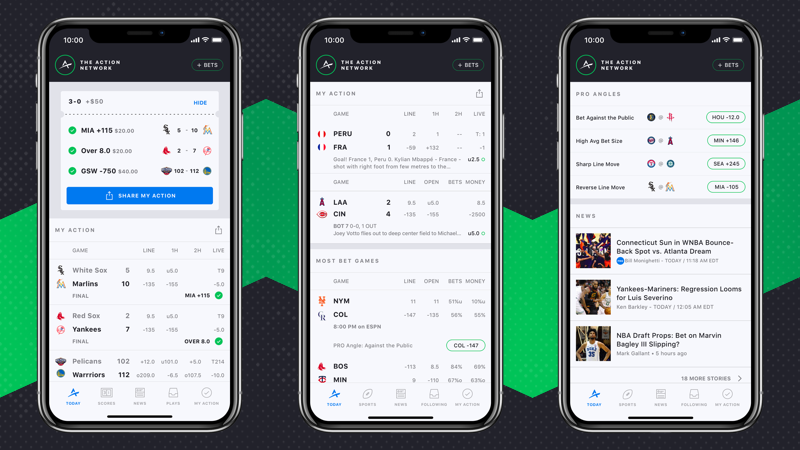 The Action Network: best apps for bettors overall