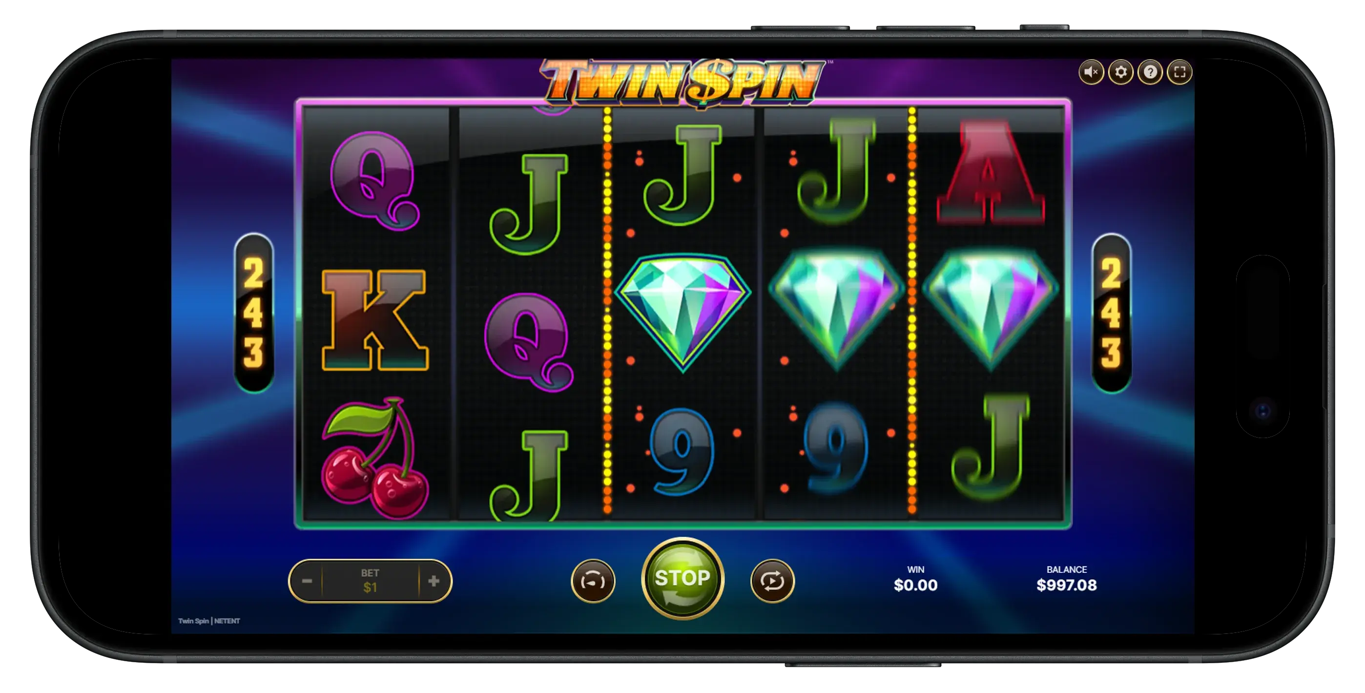 Twin Spin Slot Mobile Play