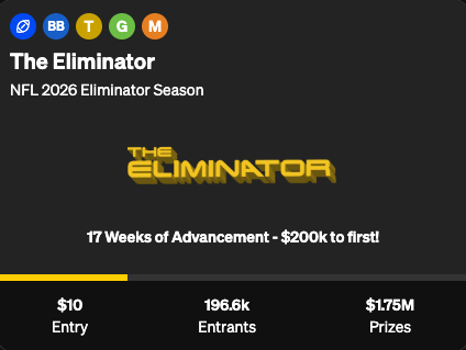 Underdog’s Eliminator: Everything You Need to Know About Fantasy Football’s Ultimate Survival Contest