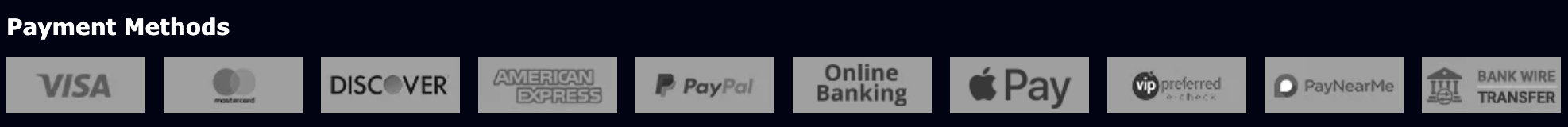 Wheel Of Fortune Casino Payment Options