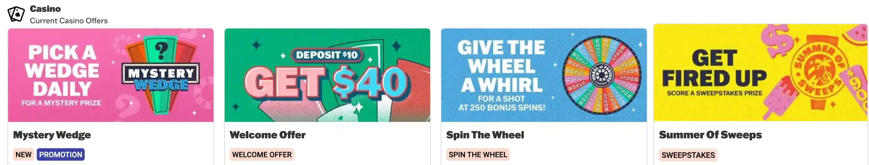 Wheel of Fortune Promotions