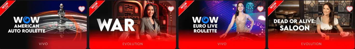 WOW Vegas Live Social Casino