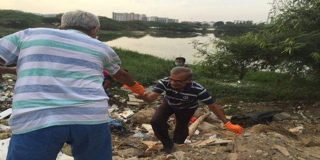 Thanks to the residents, bye-bye to garbage-strewn roads, hello to a spick and span environment. (Credit: Ceebros Belvedere)