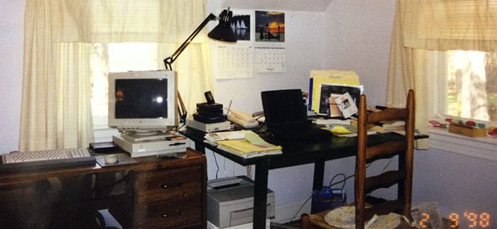 Home office work from home build an online business plan.