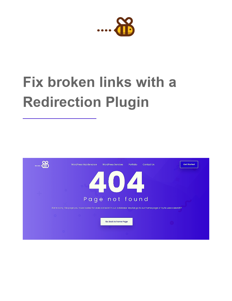 Post/Page Redirection using redirection Plugin