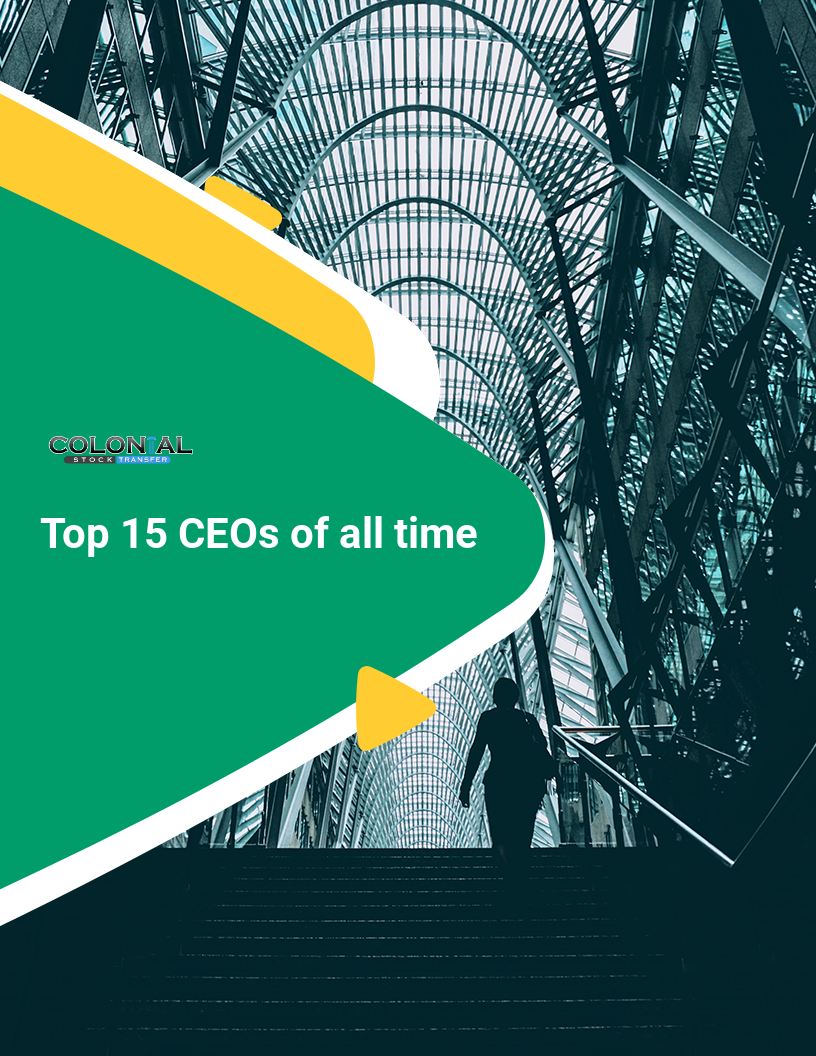 Top 15 CEOs of all time
