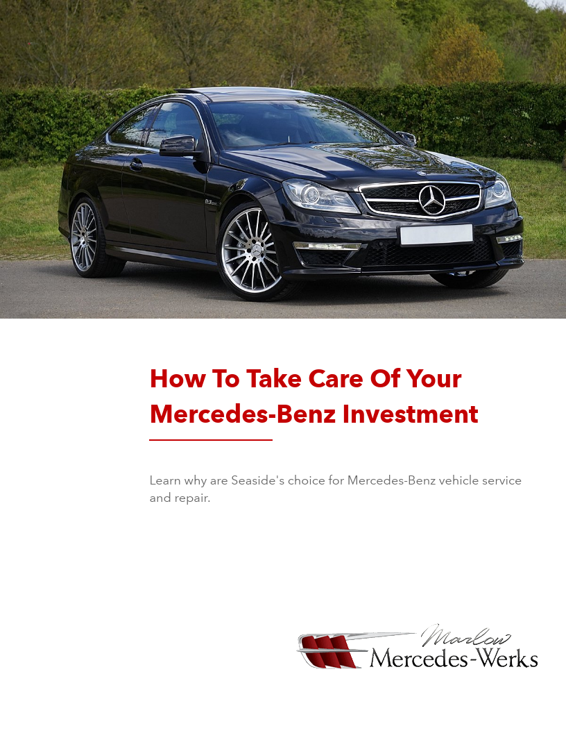 Business Actualization MercedesWerks How To Take Care Of Your