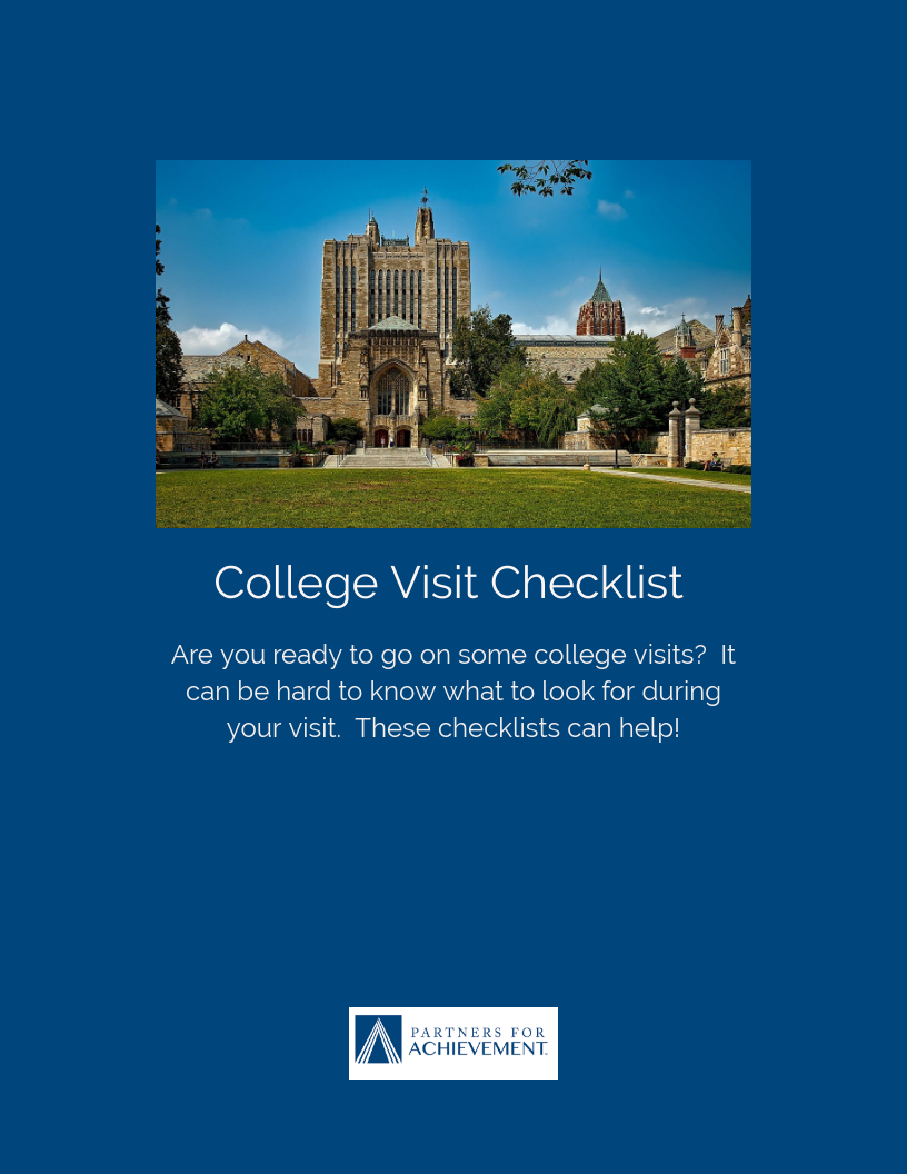 College Visit Checklist