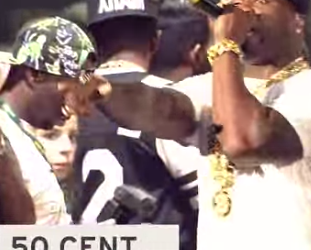 50 Cent performing with G-Unit at Summer Jam