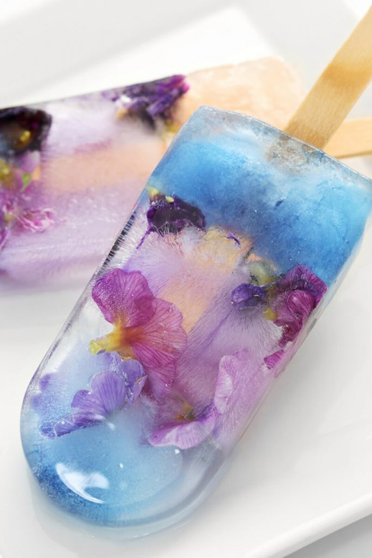 Naturally Blue Ice with Butterfly Pea Flower Tea/Extract