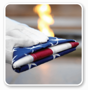 Burial flag