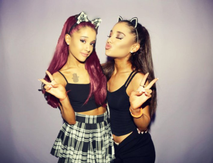 Ariana Grande twin Ariana Grande… by itzelbae | BeFunky Photo Editor