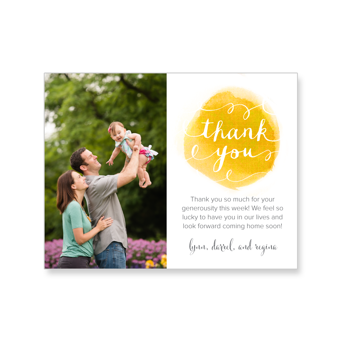 Painted Dots Thank You