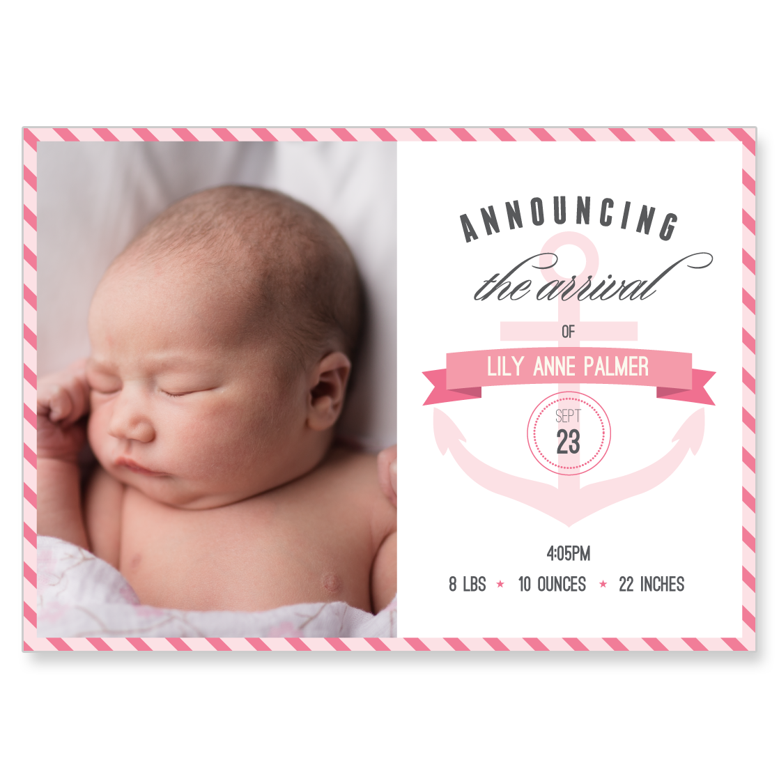 Baby on Board Announcement