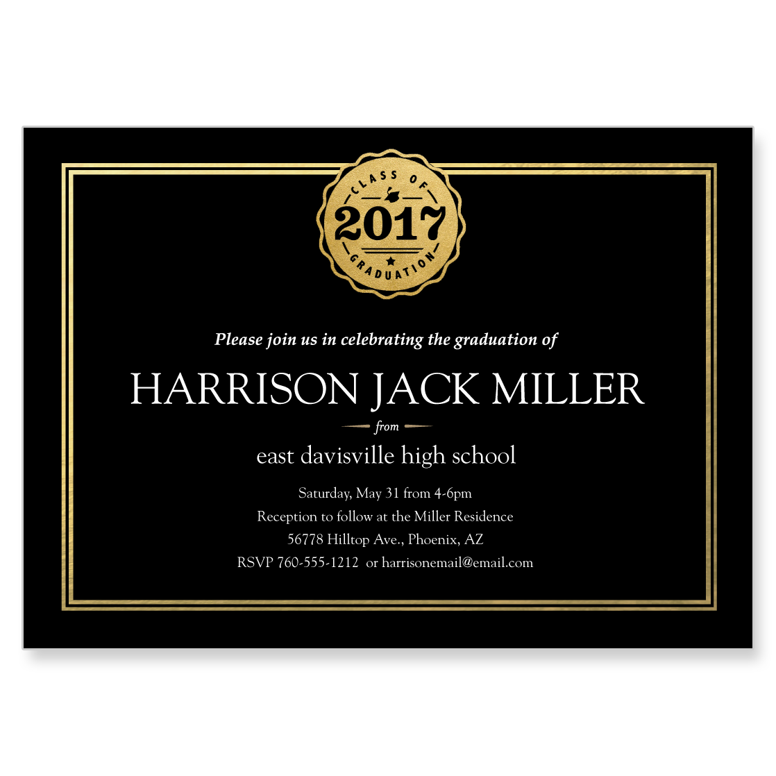 Medallion Invite