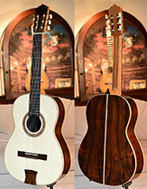 Bellucci Guitars - Indonesian Rosewood back and sides, Canadian Spruce top Concert Classical Guitar