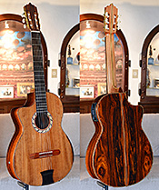 Bellucci Guitars | Stephen's custom masterpiece shipped to the United Kingdom