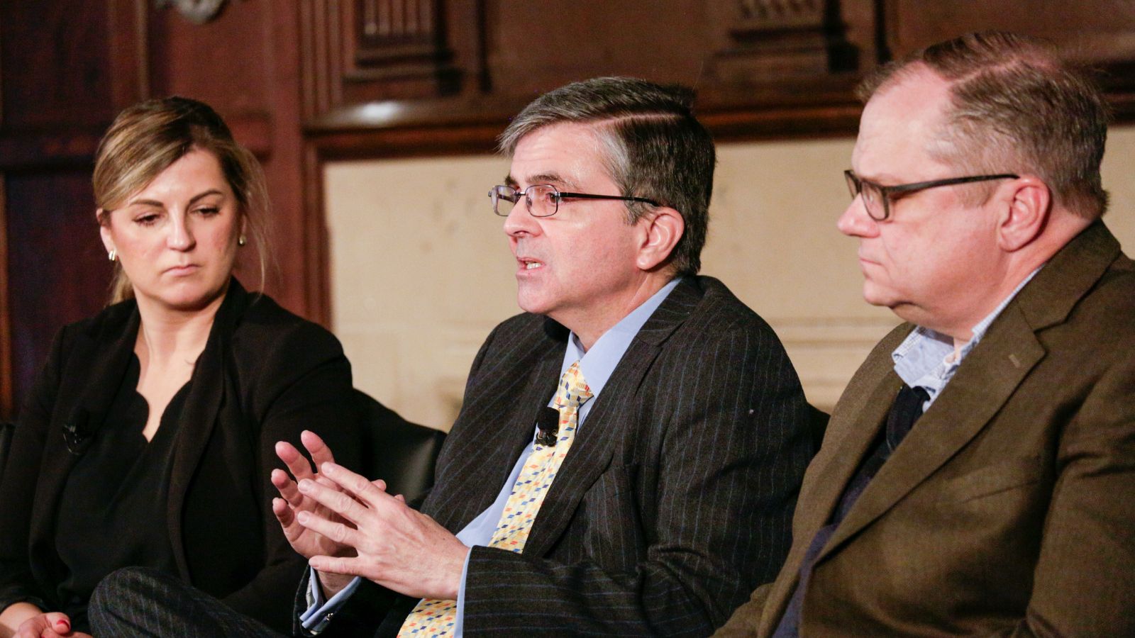 Mark Tooley speaking to the audience.