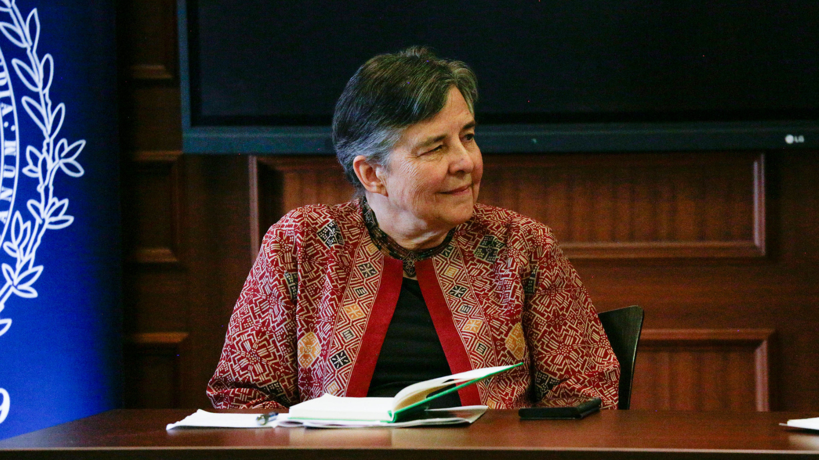 Katherine Marshall, Berkley Center Senior Fellow and professor of the practice of development, conflict, & religion.