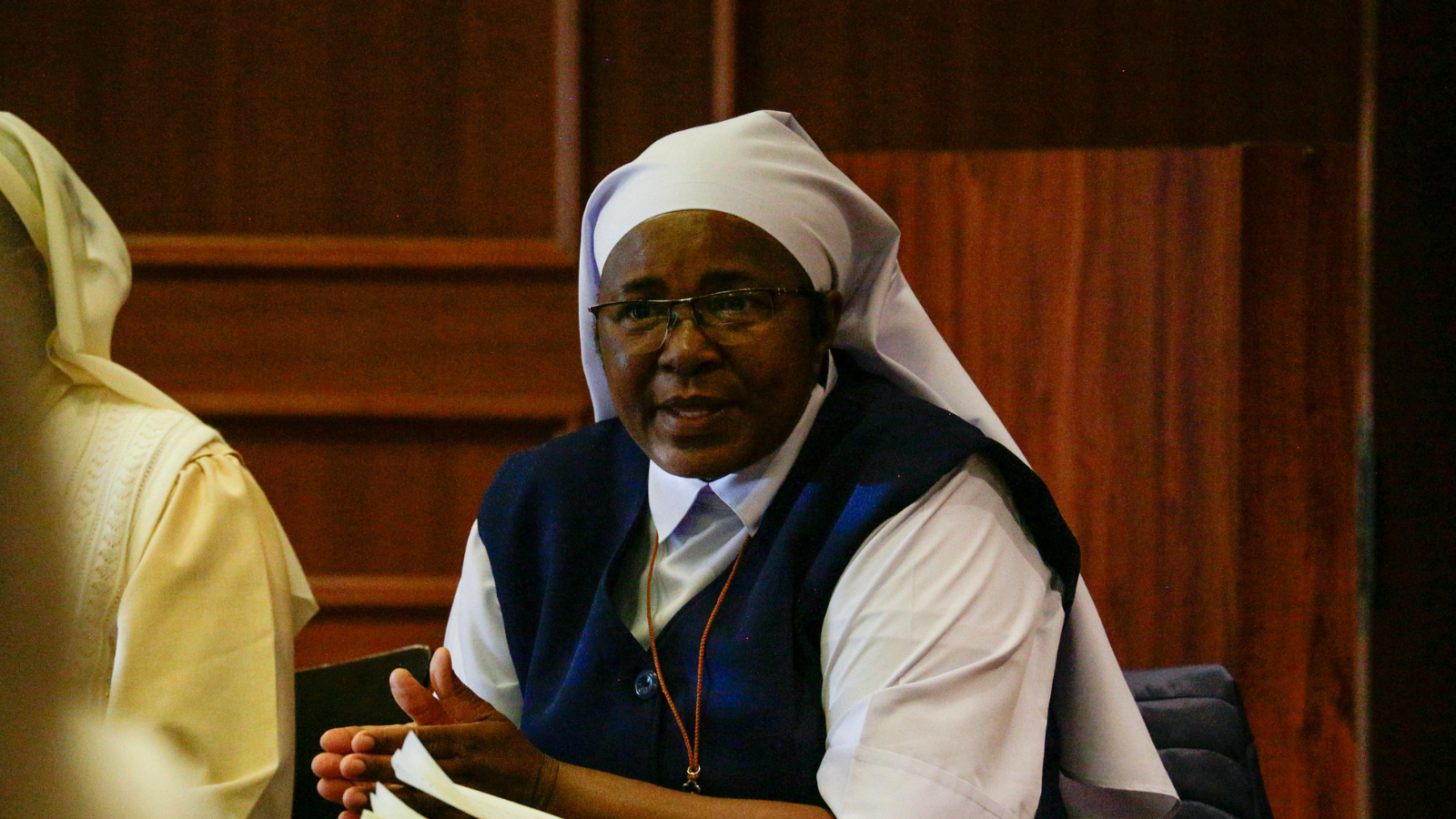 Sister Bridgita Samba, SSJ, Secretary General, Association of Consecrated Women in Eastern and Central Africa (ACWECA).