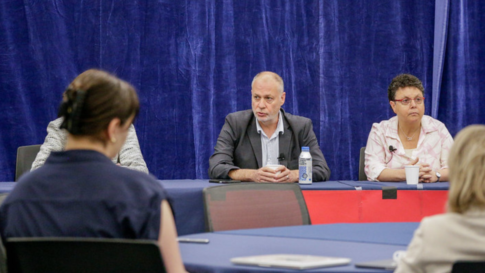 Uriel Simonsohn (center), associate professor​, Department of Middle Eastern and Islamic Studies, University of Haifa.