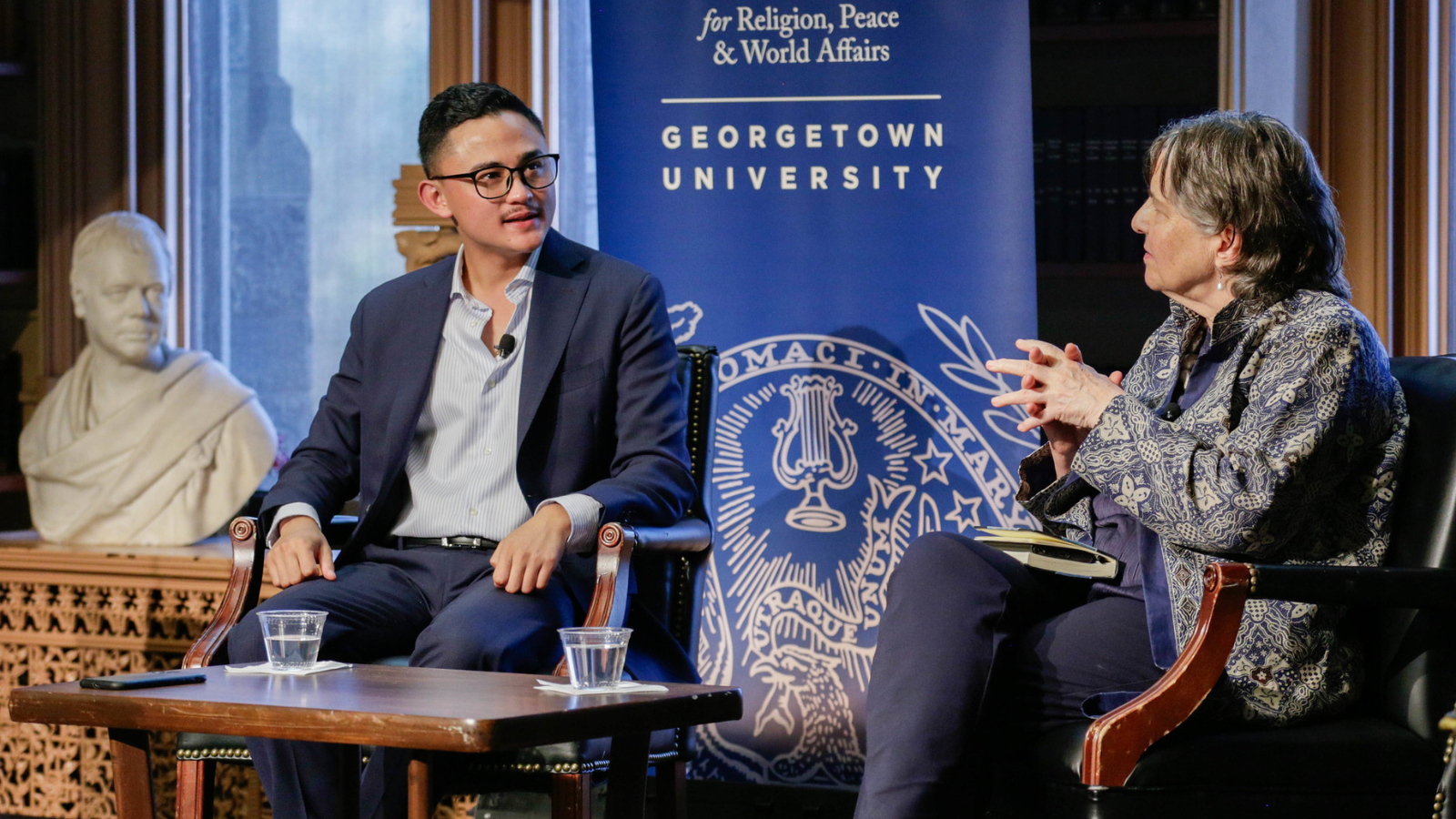 Anton L. Delgado discusses his work in a conversation with Katherine Marshall.