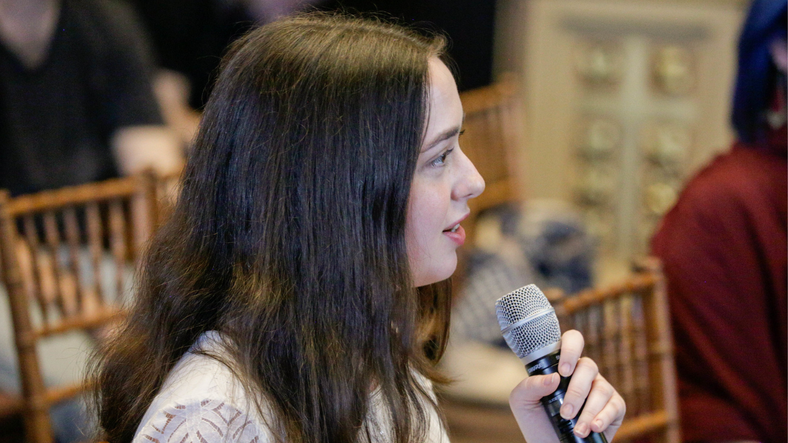 A lively Q&A followed the conversation.