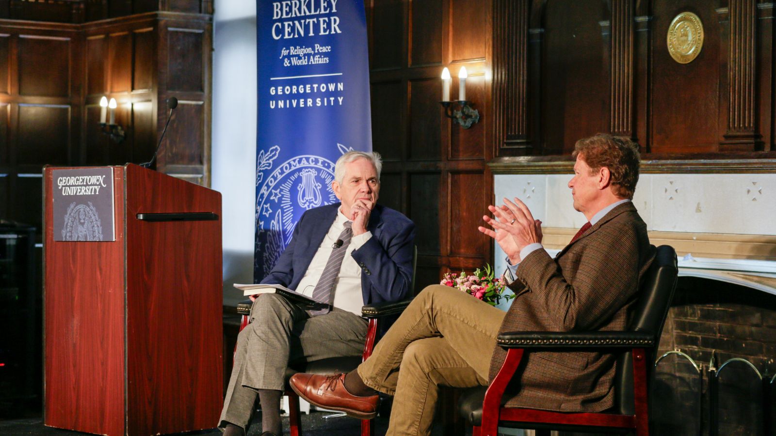 Tom Gjelten in conversation with Randall Balmer.