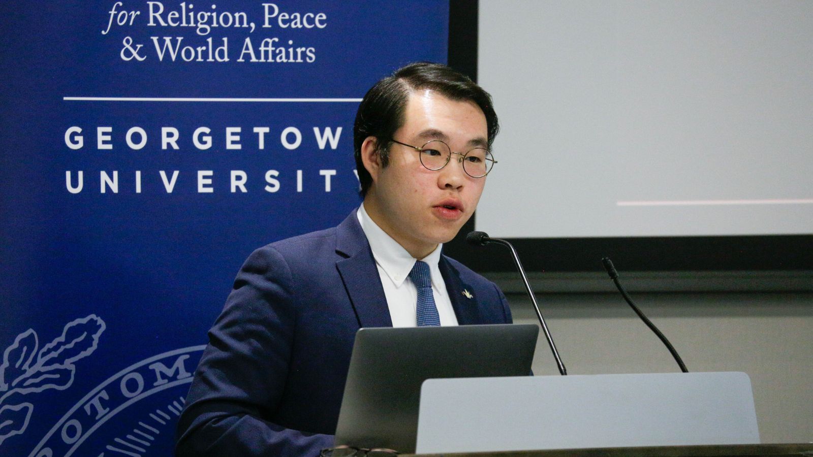 Nigel Li, teaching assistant for the Religion, Ethics, and World Affairs class reflects on students' research.